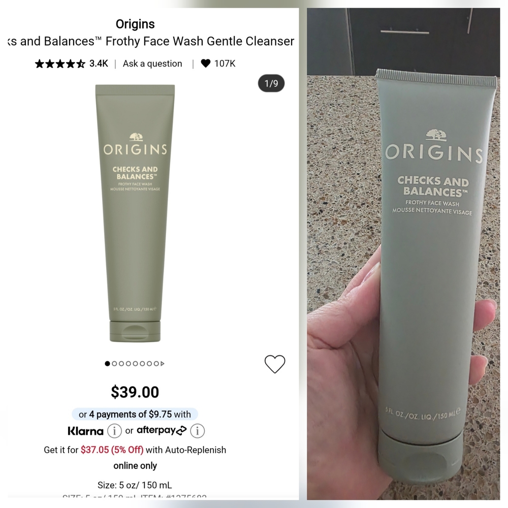 Origins Checks and Balances Gentle Cleanser